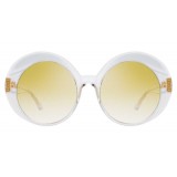 Linda Farrow - 844 C5 Oversized Sunglasses - Clear - Linda Farrow Eyewear - Regina King Official