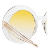 Linda Farrow - 844 C5 Oversized Sunglasses - Clear - Linda Farrow Eyewear - Regina King Official