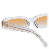 Linda Farrow - 960 C3 Angular Sunglasses - Clear - Linda Farrow Eyewear