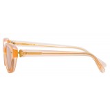 Linda Farrow - 965 C5 Cat Eye Sunglasses - Peach - Linda Farrow Eyewear