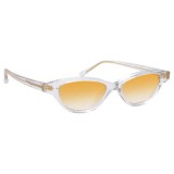 Linda Farrow - 965 C4 Cat Eye Sunglasses - Clear - Linda Farrow Eyewear