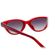 Linda Farrow - 965 C3 Cat Eye Sunglasses - Crimson - Linda Farrow Eyewear