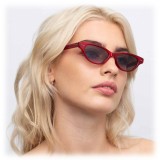 Linda Farrow - 965 C3 Cat Eye Sunglasses - Crimson - Linda Farrow Eyewear