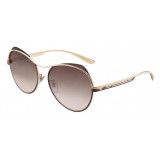 Bulgari - B.ZERO1 - Pilot Round Sunglasses B.Super - Gold - B.ZERO1 Collection - Bulgari Eyewear