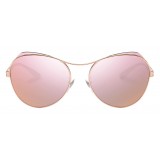 Bulgari - B.ZERO1 - Occhiali da Sole Pilot Arrotondati B.Super - Rosa - B.ZERO1 Collection - Bulgari Eyewear