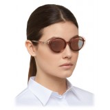 Bulgari - B.ZERO1 - Oval Sunglasses B.Zero - Rose - B.ZERO1 Collection - Bulgari Eyewear
