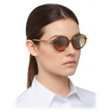 Bulgari - B.ZERO1 - Occhiali da Sole Ovali B.Zero - Oro - B.ZERO1 Collection - Bulgari Eyewear