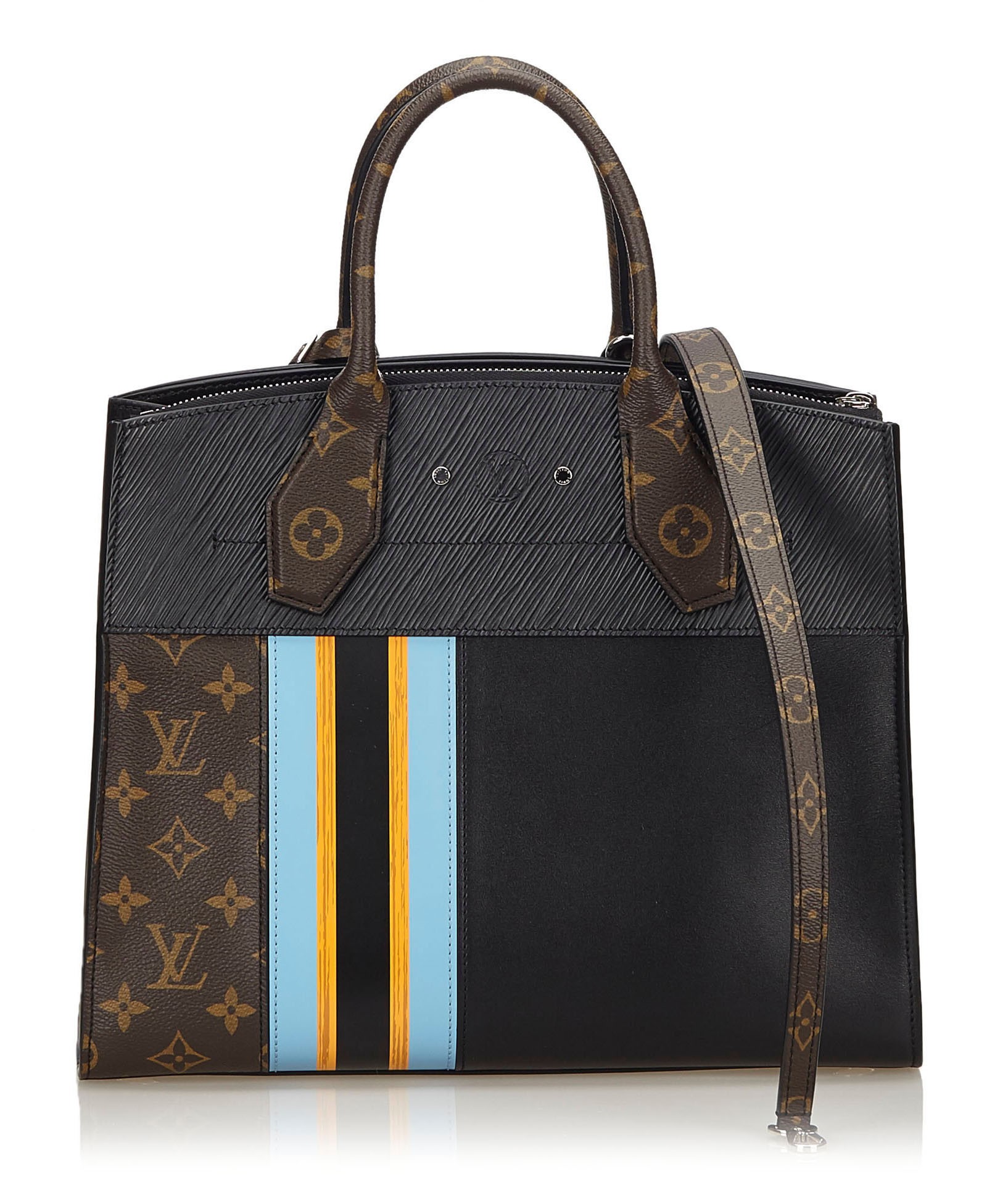 Louis Vuitton Vintage - City Steamer MM Bag - Black - Canvas Leather Calf  Handbag - Luxury High Quality - Avvenice