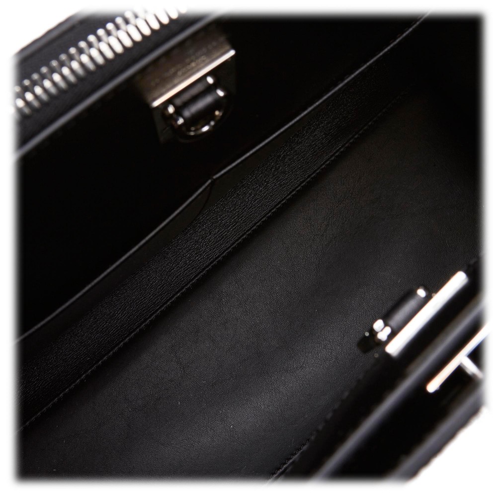 Louis Vuitton Vintage - City Steamer MM Bag - Black - Canvas Leather ...