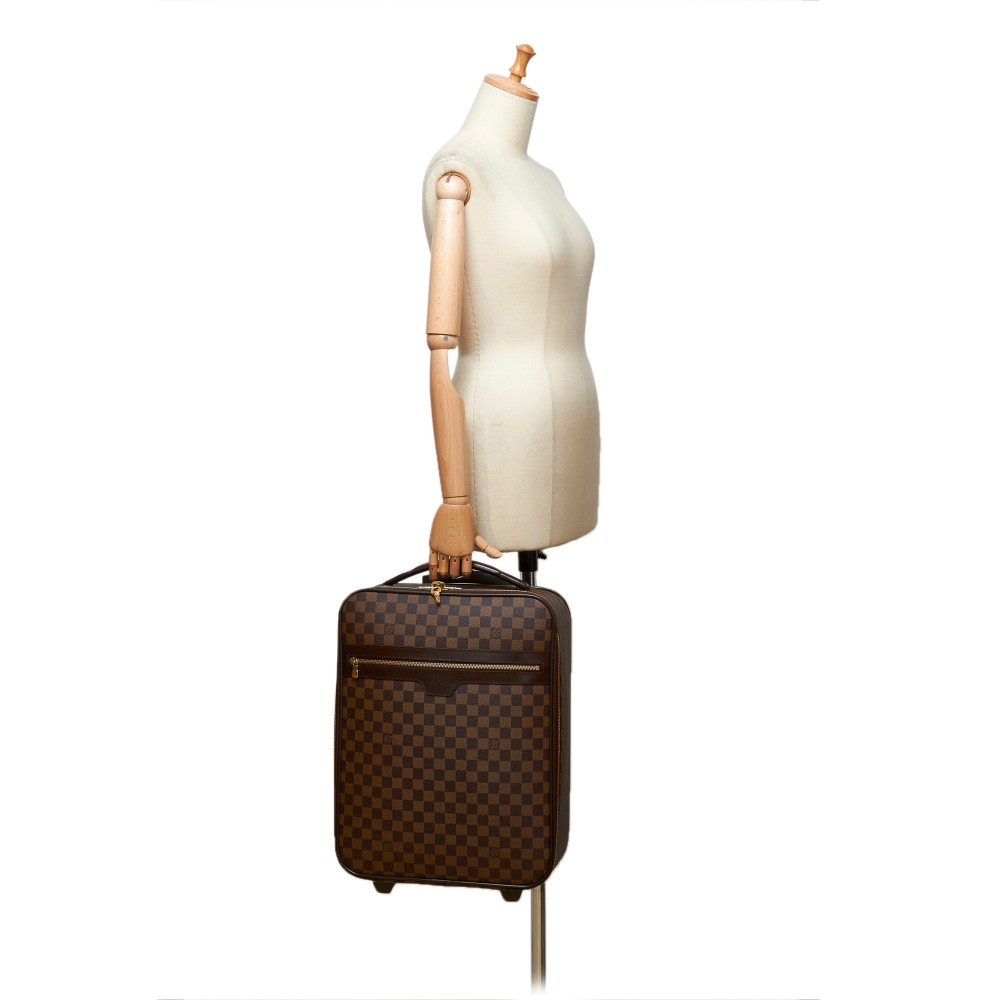 Louis Vuitton Vintage - Monogram Pegase 45 Trolley - Brown