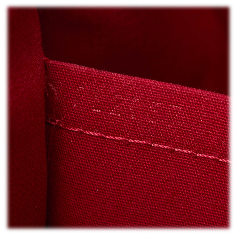 LOUIS VUITTON Borsa Papillon 30 Borsa a tracolla vintage in pelle rossa  Vernis usata Rosso Pelle verniciata ref.674157 - Joli Closet