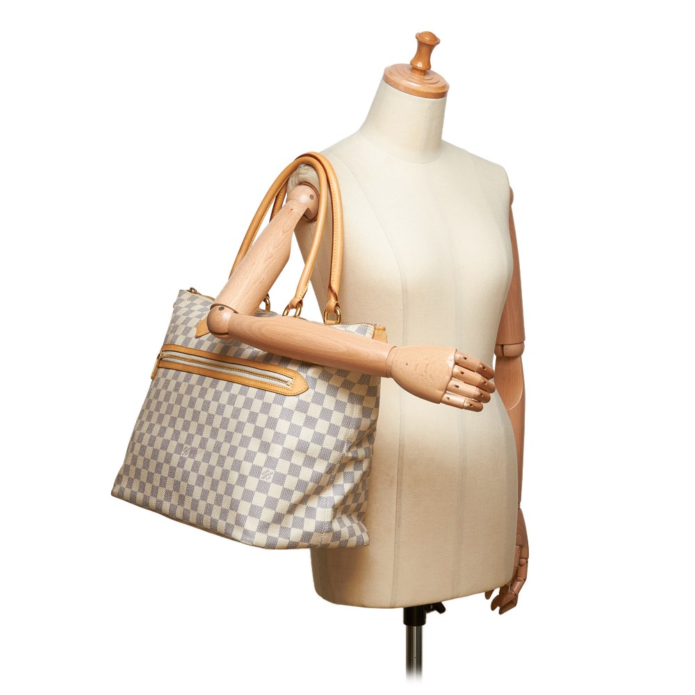 Louis Vuitton Damier Azur Saleya Bag ○ Labellov ○ Buy and Sell