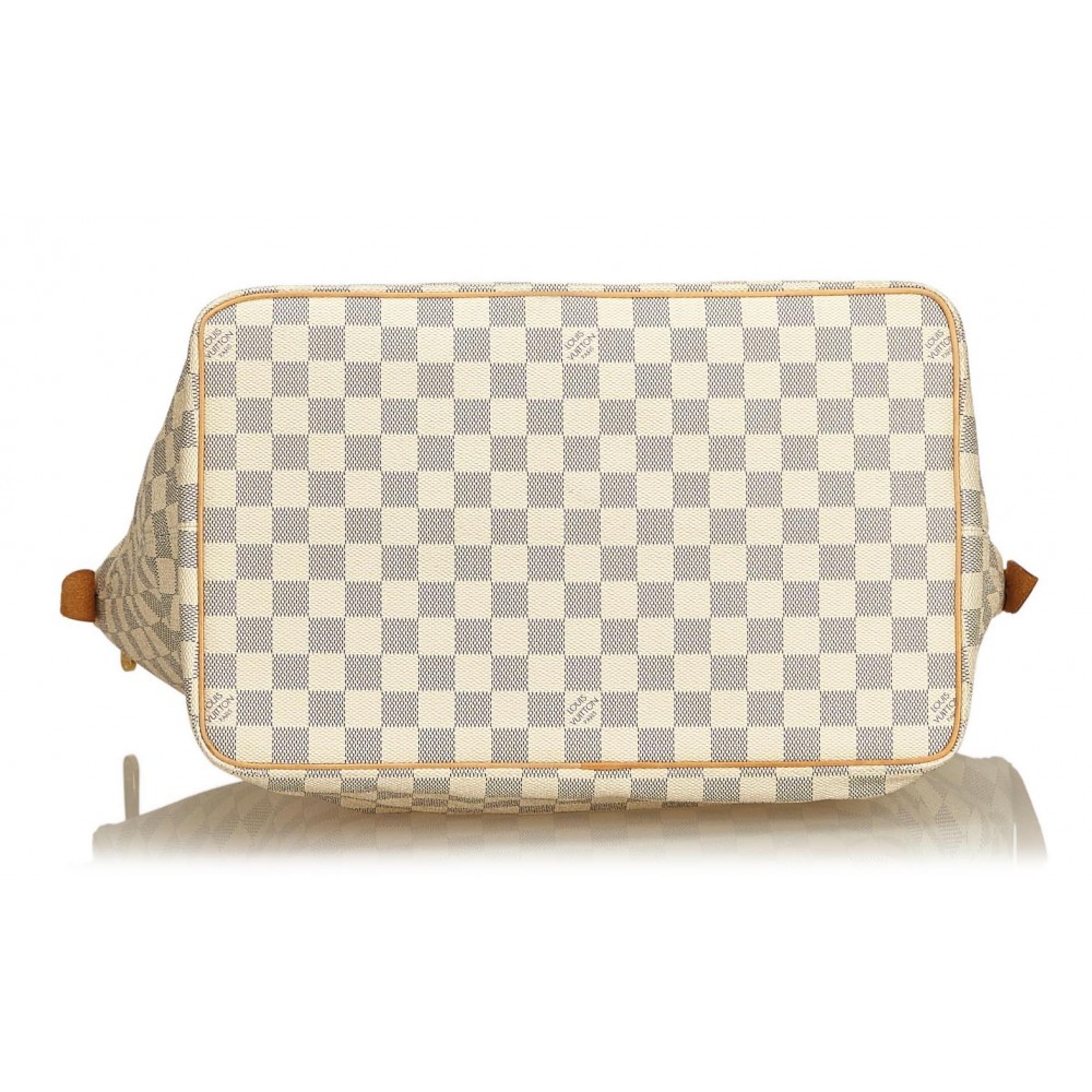 LOUIS VUITTON Vintage Damier Azur Saleya Handbag - A Retro Tale