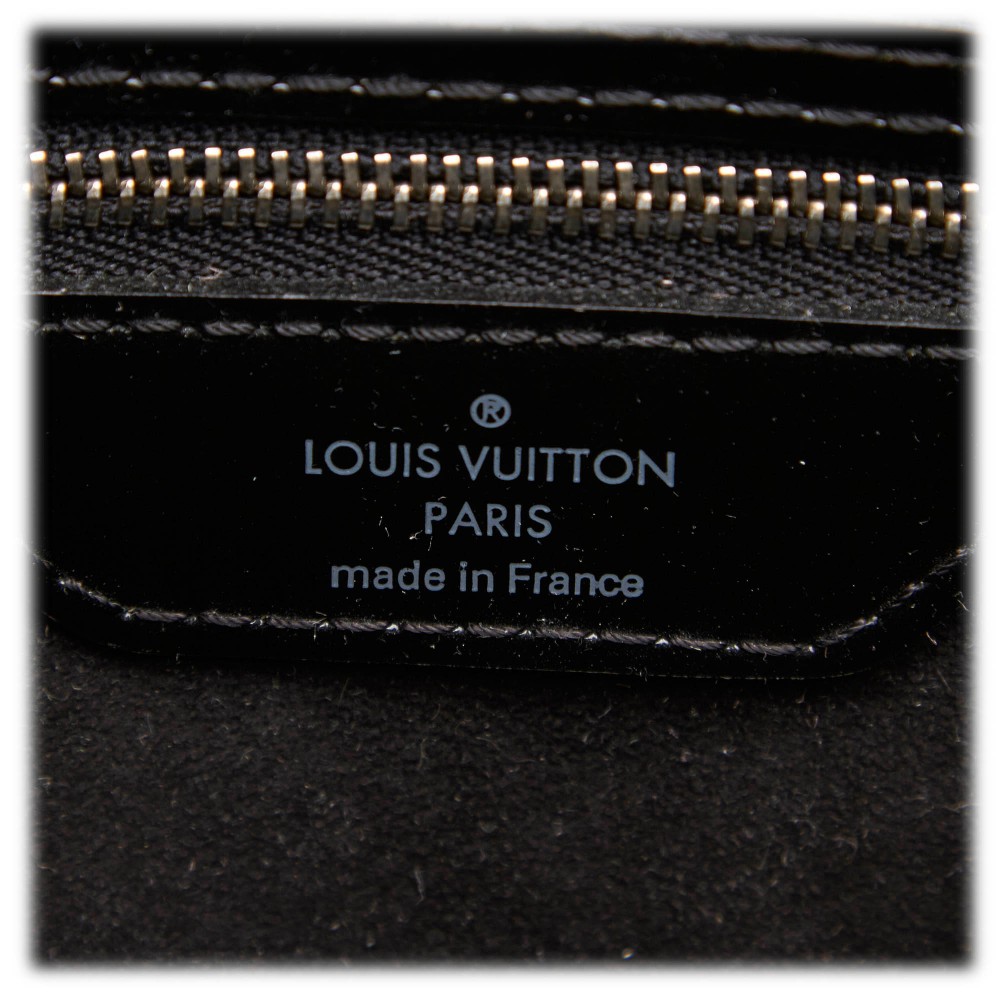 Authentic Seconds - Louis Vuitton Black Electric Epi Leather Mirabeau Bag🖤