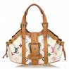 Louis Vuitton Vintage - Theda PM Bag - Bianco Multi - Borsa in Pelle - Alta Qualità Luxury
