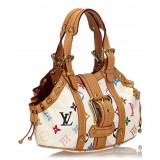 Louis Vuitton Vintage - Theda PM Bag - Bianco Multi - Borsa in Pelle - Alta Qualità Luxury