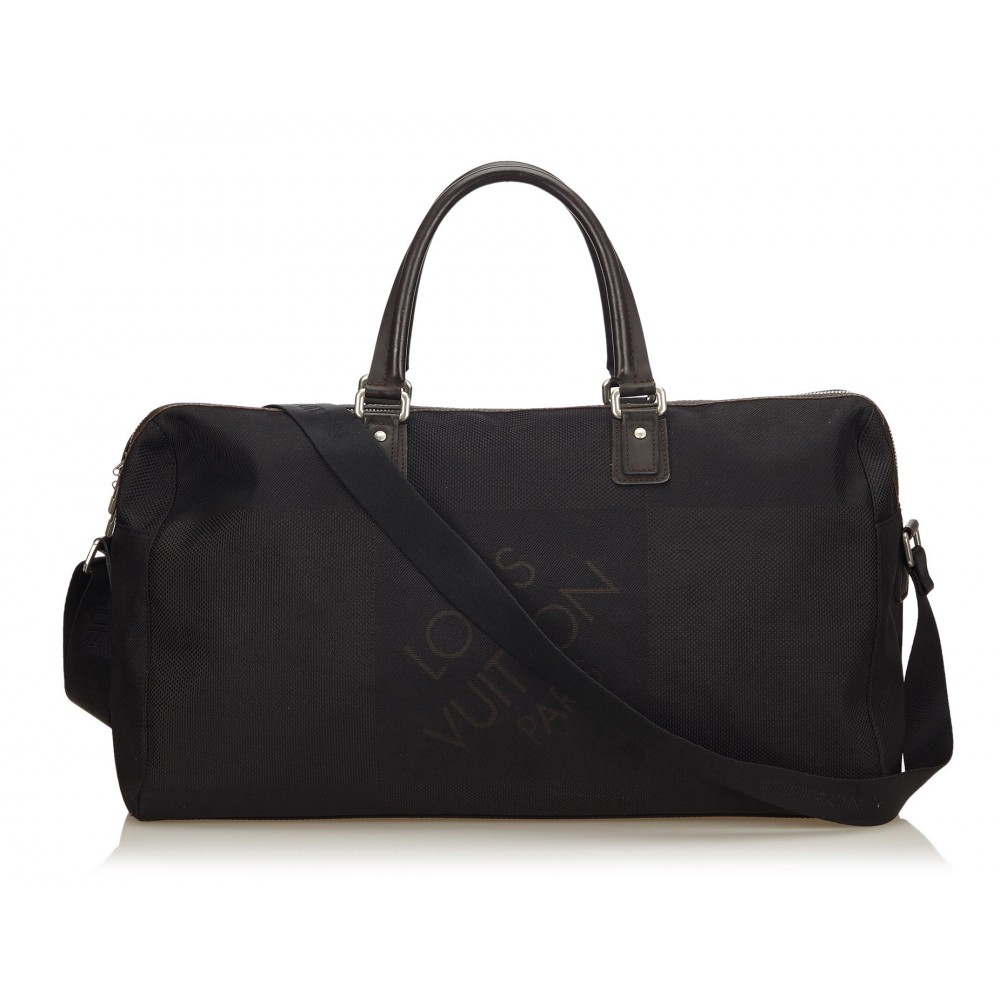 Louis Vuitton Vintage - Damier Geant Albatros Bag - Black - Damier Canvas and Leather Handbag ...
