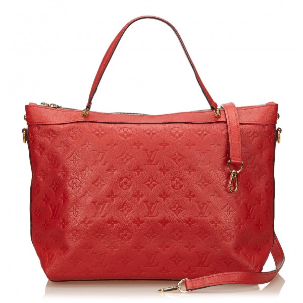 Louis Vuitton Vintage Bastille Mm Bag Rossa Borsa In Pelle Alta Qualita Luxury Avvenice