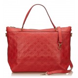 Louis Vuitton Vintage - Bastille MM Bag - Red - Leather Handbag - Luxury High Quality