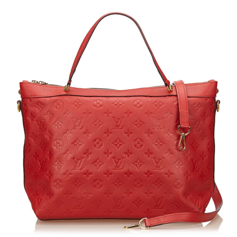Louis Vuitton Red PVC Exterior Bags & Handbags for Women