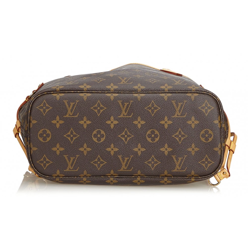 Louis Vuitton Vintage - Neverfull PM Bag - Brown - Monogram Canvas and Leather Handbag - Luxury ...