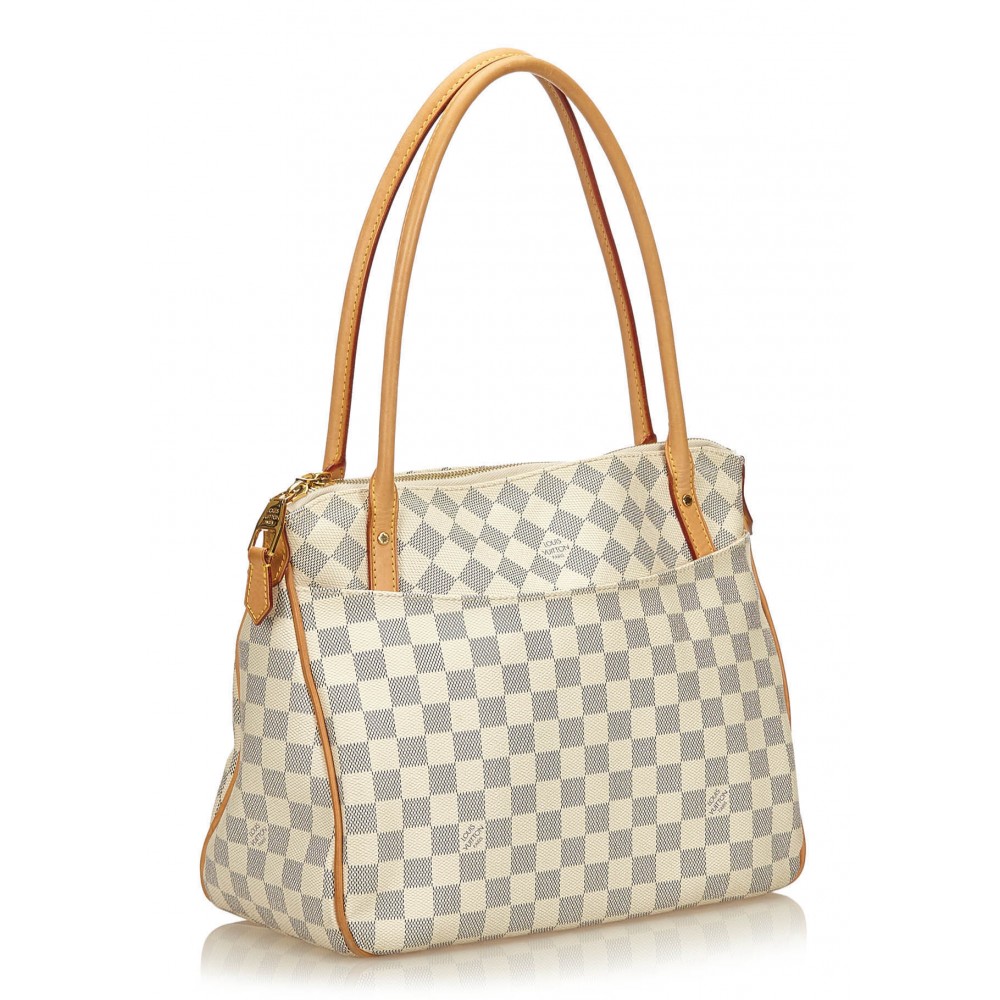 Louis Vuitton Vintage - Damier Azur Siracusa PM - White - Damier Canvas  Crossbody Bag - Luxury High Quality - Avvenice