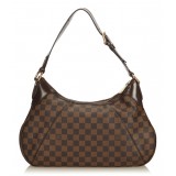 Louis Vuitton Vintage - Damier Ebene Thames GM Bag - Brown - Damier Canvas and Leather Handbag - Luxury High Quality