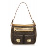 Louis Vuitton Vintage - Monogram Hudson GM Bag - Marrone - Borsa in Pelle e Tela Monogramma - Alta Qualità Luxury