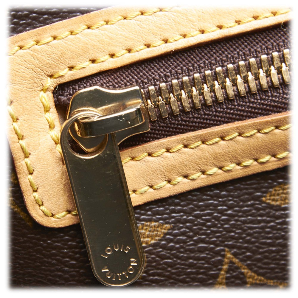 Louis Vuitton Vintage - Monogram Hudson GM Bag - Brown - Monogram Canvas  and Leather Handbag - Luxury High Quality - Avvenice