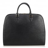 Louis Vuitton Vintage - Epi Sorbonne Bag - Black - Leather and Epi Leather Handbag - Luxury High Quality