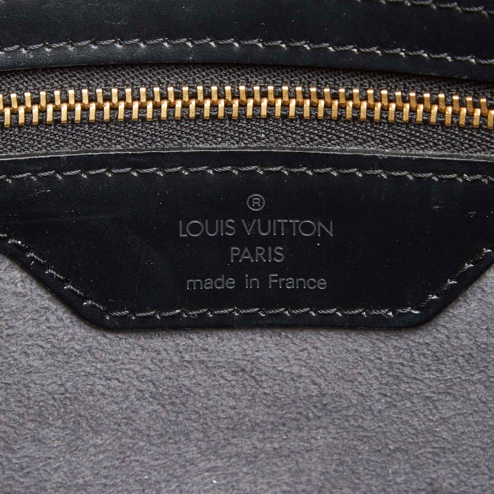 Louis Vuitton Vintage - Epi Sorbonne Bag - Black - Leather and Epi ...