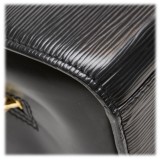 Louis Vuitton Vintage - Epi Sorbonne Bag - Nera - Borsa in Pelle Epi e Pelle - Alta Qualità Luxury