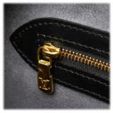Louis Vuitton Vintage - Epi Sorbonne Bag - Nera - Borsa in Pelle Epi e Pelle - Alta Qualità Luxury