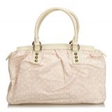 Louis Vuitton Vintage - Mini Lin Trapeze GM Bag - Rosa Rose - Borsa in Pelle e Tela - Alta Qualità Luxury