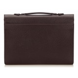 Louis Vuitton Vintage - Serviette Kourad Briefcase - Nera - Valigetta 24 h in Pelle Taiga e Pelle - Alta Qualità Luxury