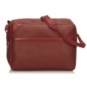 Louis Vuitton Vintage - Challenge Cup Line 2 Bag - Rosso - America's Cup - Borsa a Tracolla in Pelle - Alta Qualità Luxury