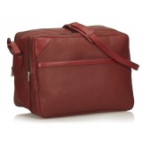 Louis Vuitton Vintage - Challenge Cup Line 2 Bag - Rosso - America's Cup - Borsa a Tracolla in Pelle - Alta Qualità Luxury