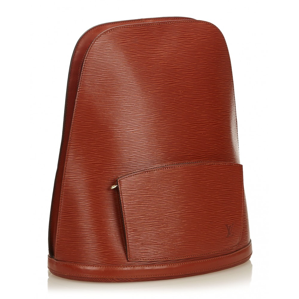 Louis Vuitton Vintage - Epi Gobelins Bag - Brown - Leather and Epi Leather Bag Backpack - Luxury ...