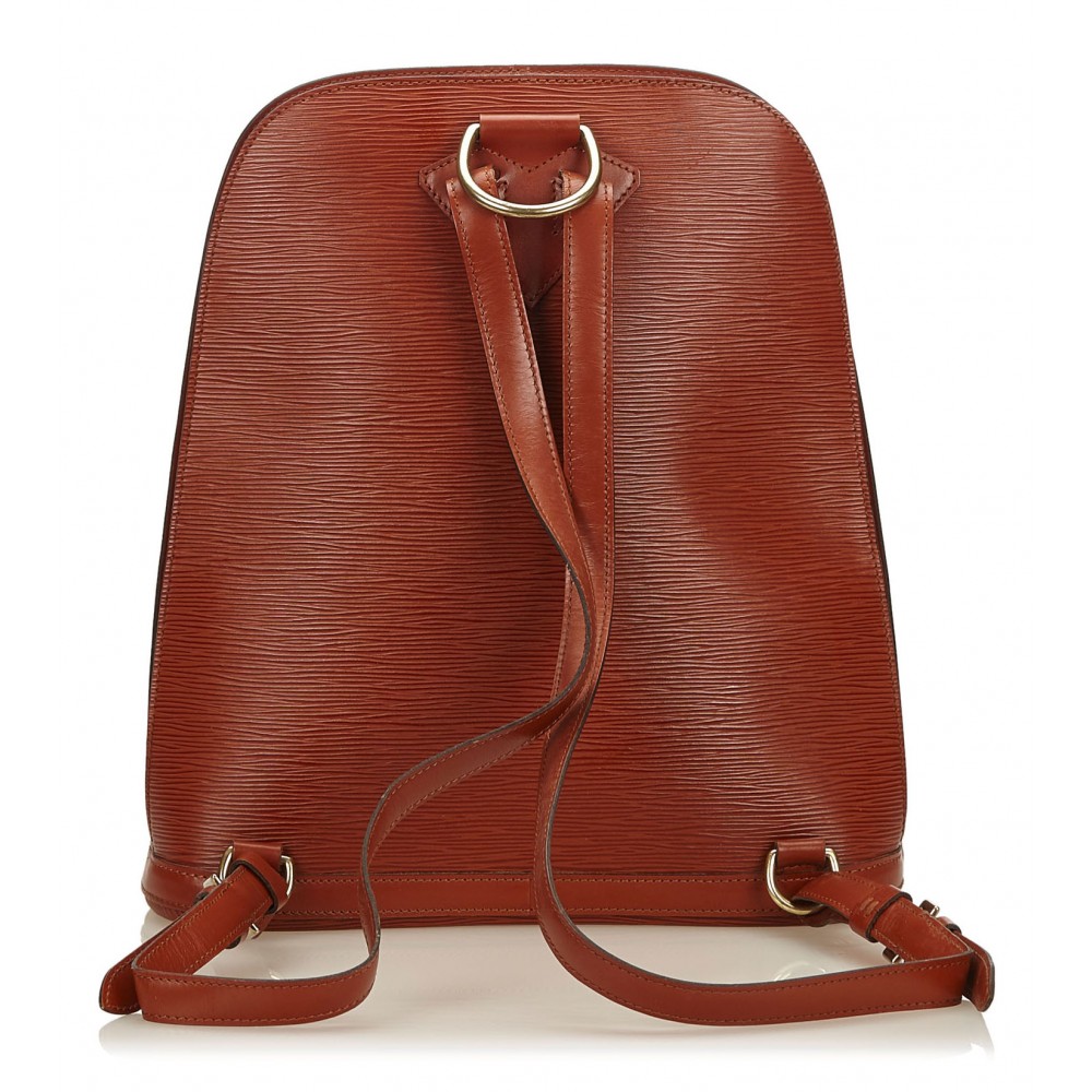 Arlequin leather backpack Louis Vuitton Brown in Leather - 24520908