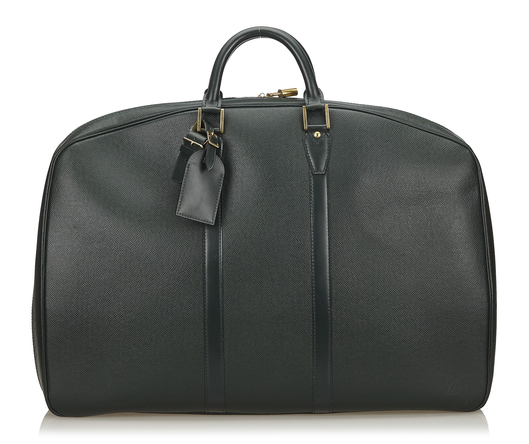 Louis Vuitton Black Taiga Kendall PM Leather ref.514102 - Joli Closet