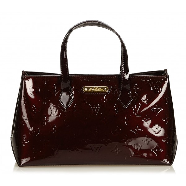 Louis Vuitton Vintage - Vernis Reade MM Bag - Nero - Borsa in Pelle Vernis - Alta Qualità Luxury