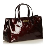 Louis Vuitton Vintage - Vernis Reade MM Bag - Nero - Borsa in Pelle Vernis - Alta Qualità Luxury