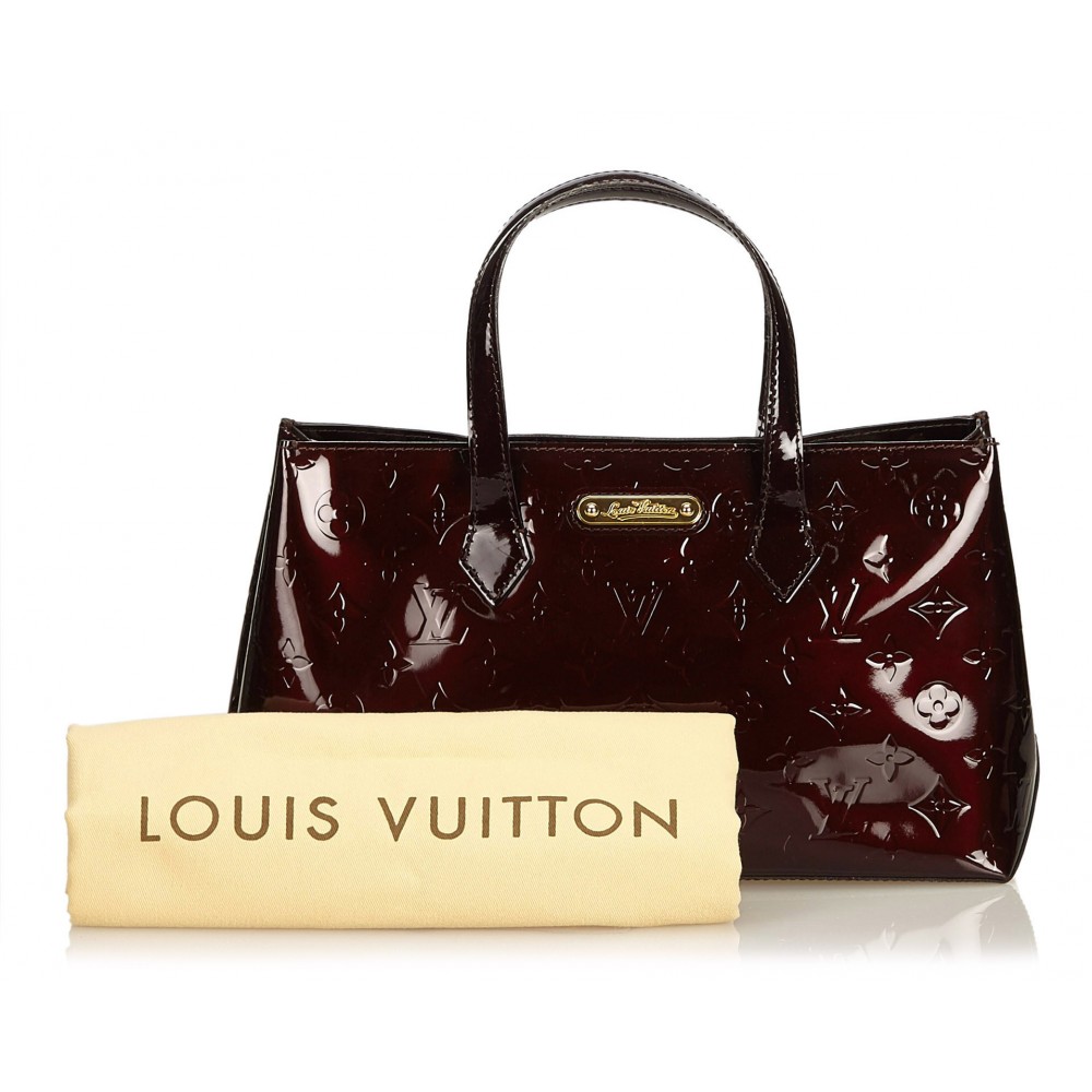 Louis Vuitton Vintage - Vernis Reade MM Bag - Black - Vernis