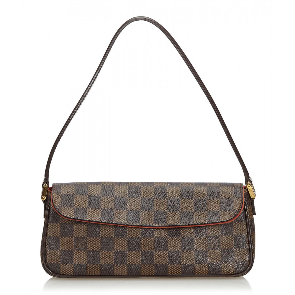 Louis Vuitton Vintage - Damier Ebene Naviglio Bag - Brown - Damier Canvas  and Leather Handbag - Luxury High Quality - Avvenice