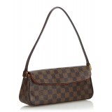 Louis Vuitton Vintage - Damier Ebene Recoleta Bag - Brown - Damier Canvas and Leather Handbag - Luxury High Quality