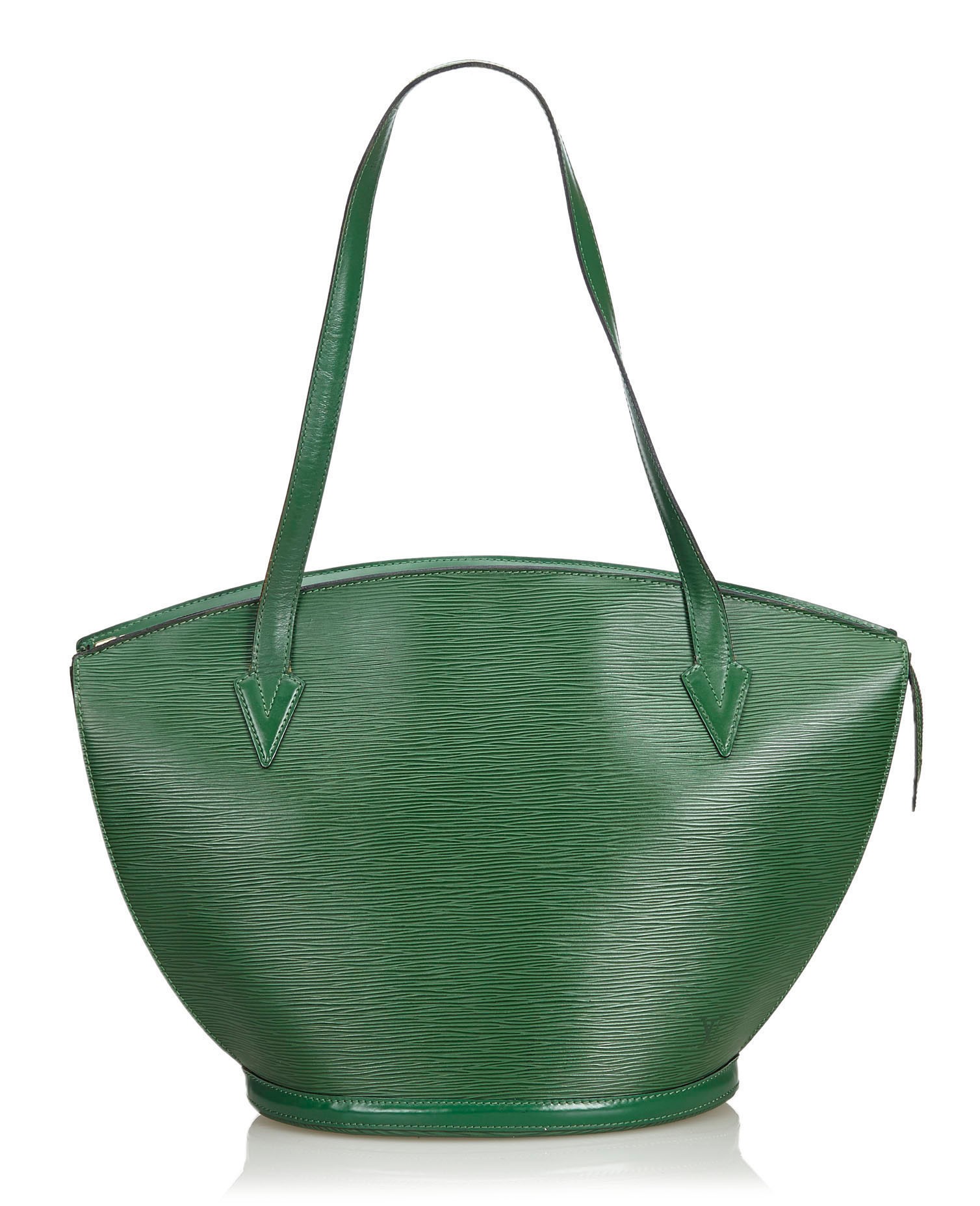 Cloth 48h bag Louis Vuitton x Supreme Green in Cloth - 18806716