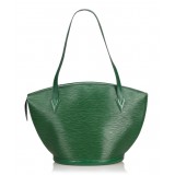 Louis Vuitton Vintage - Epi Saint Jacques Long Strap GM Bag - Green - Leather and Epi Leather Handbag - Luxury High Quality