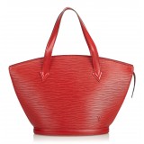 Louis Vuitton Vintage - Epi Saint Jacques Short Strap GM Bag - Rosso - Borsa in Pelle Epi e Pelle - Alta Qualità Luxury