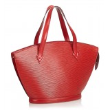 Louis Vuitton Vintage - Epi Saint Jacques Short Strap GM Bag - Rosso - Borsa in Pelle Epi e Pelle - Alta Qualità Luxury
