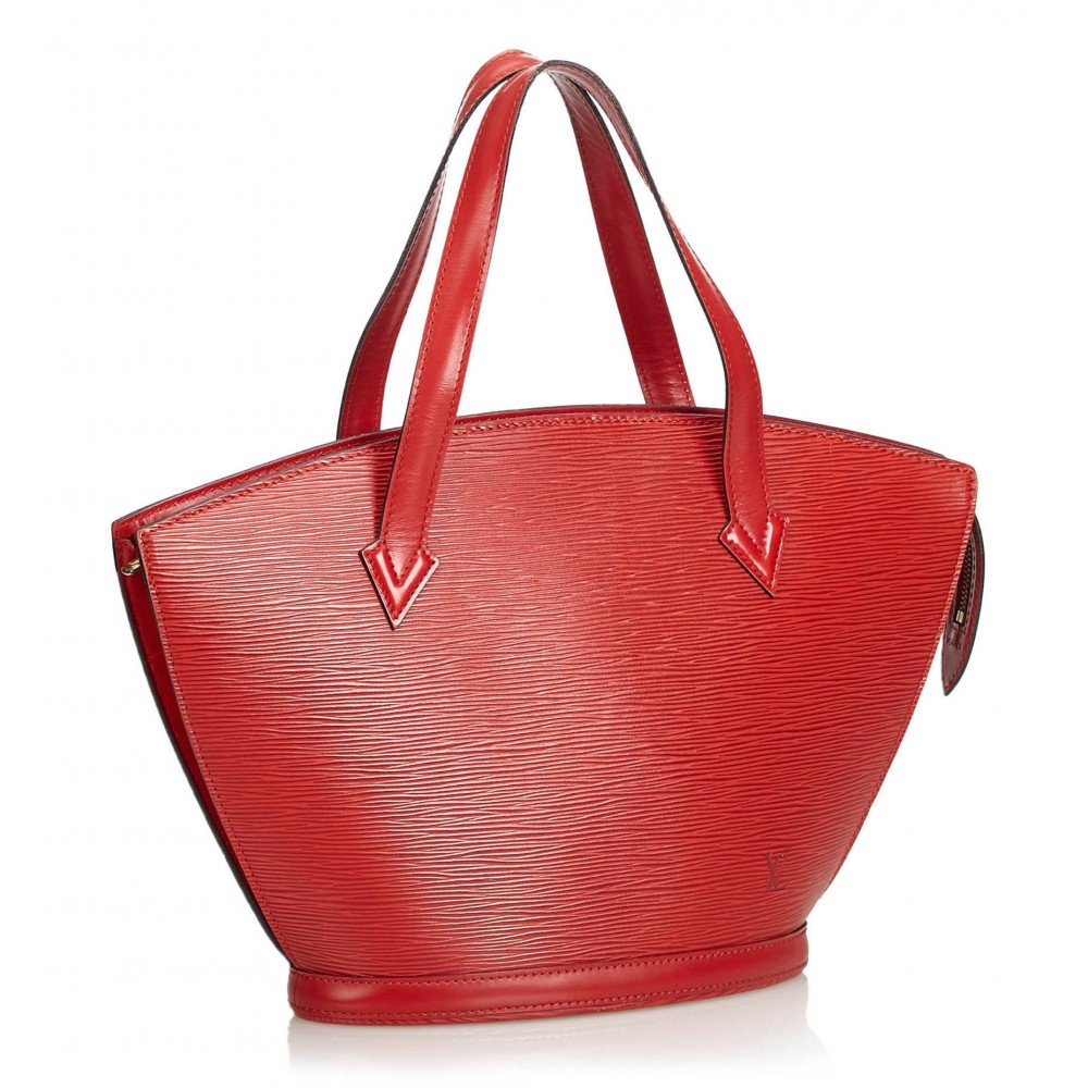 Louis Vuitton Vintage - Epi Saint Jacques Short Strap GM Bag - Red - Leather and Epi Leather ...